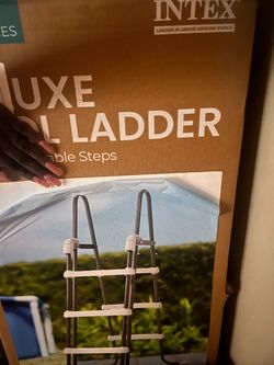 Intex Deluxe Above Ground Pool Ladder