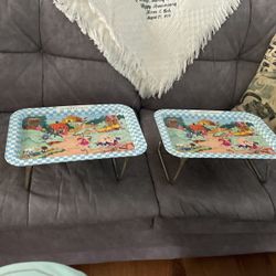 Mother goose Lap Trays - Set Of 2