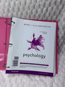 Psychology loose leaf book