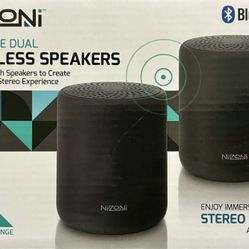Wireless Speakers, Pairable Dual (New)