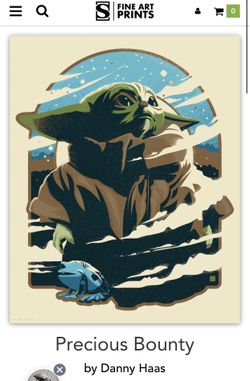 Star Wars Marvel Baby Yoda Hulk Iron Man Batman DC Limited Edition Sideshow Art Print Pictures