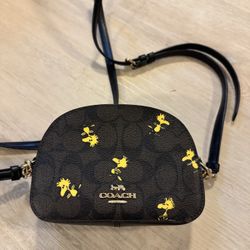 Coach X Peanuts Mini Serena Crossbody Bag