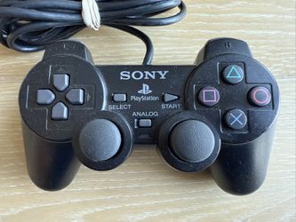 ***NO TRADES!!!*** black DualShock 2 controller ***NO TRADES!!!***