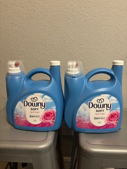 DOWNY LIQUID FABRIC SOFTENER AND CONDITIONER, APRIL FRESH SCENT, 140 FL OZ, 190 LOADS