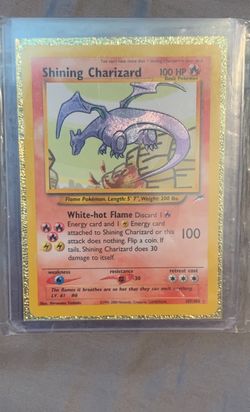 Pokémon Neo Destiny Shining Charizard Card