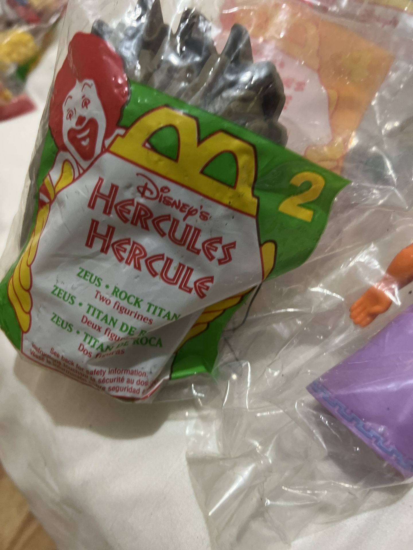 Hercules Mc Donald Rare Happy Meal Toys