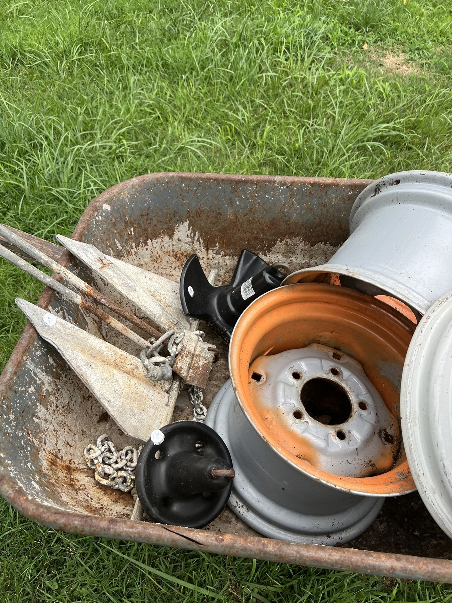 Anchors And Lawnmower Rim
