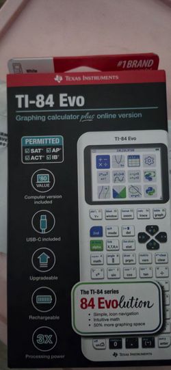 Texas Instruments TI-84 Evo Graphing Calculator Brand new