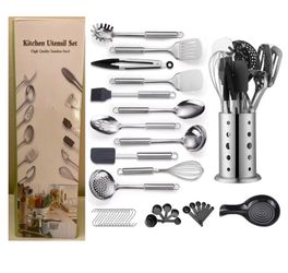 Stainless Steel Kitchen Utensils Set 39pcs