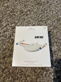 Hallmark Keepsake Star Trek Romulan Bird-of-Prey Ornament