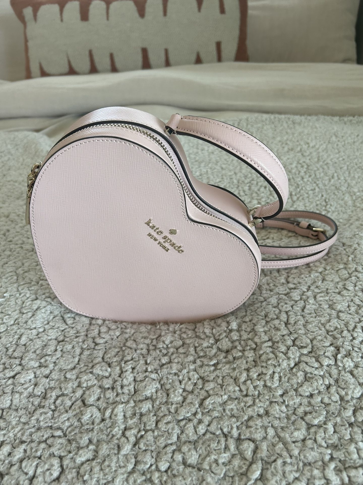 Kate Spade “Love Shack” Tea Rose Crossbody Bag