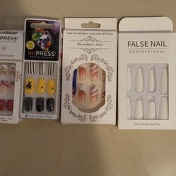 brand new womens nails all 4 $15