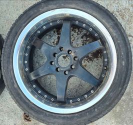 One replacement or spare Tenzo 17in wheels 4 lug 4x100 or 4x114
