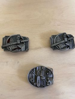 Vintage Belt Buckle 1988 and 1990