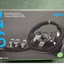 Logitech G920 Driving Force Racing Wheel For Xbox Series X|S Xbox One PC  G920 Driving Force is the definitive sim racing wheel for the latest Xbox On