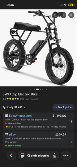 Swft moutain/road e-bike