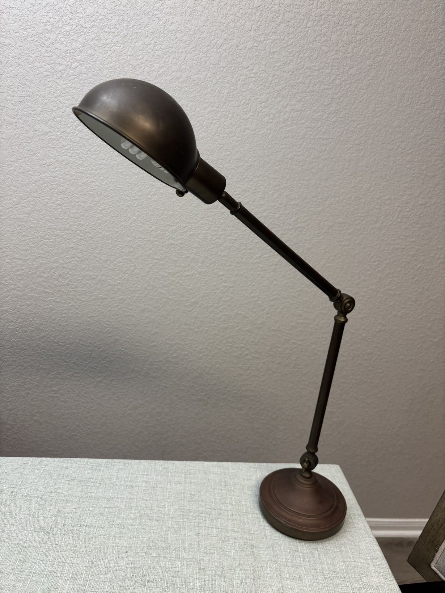 Antique Faries Dental Lamp Shade Brass