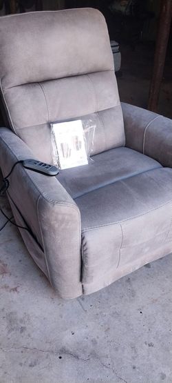Power lift and recliner chair
