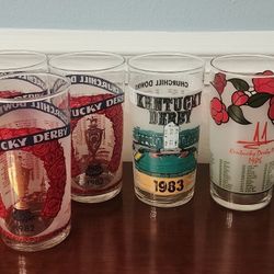Kentucky Derby Souvenir Glasses 