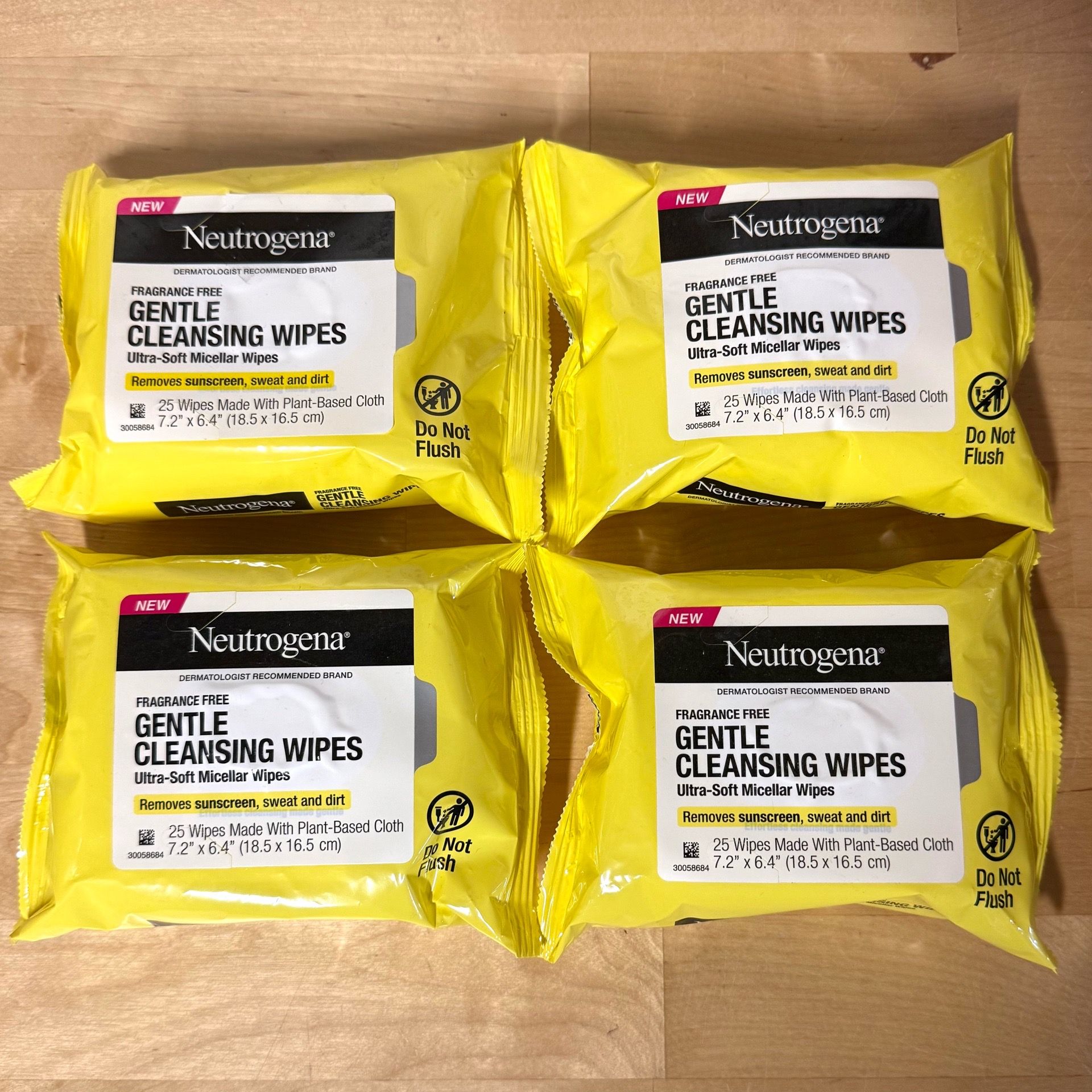 Brand New Neutrogena Sunscreen Wipes - $3 each