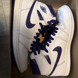 Purple Air Jordans 
