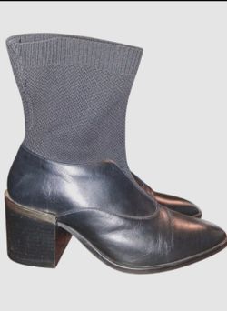 Universal Standard Porto ankle sock boots. Size 11
