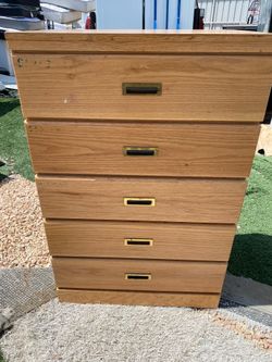 Solid Wood Dresser 45 And Half X 30 X 20