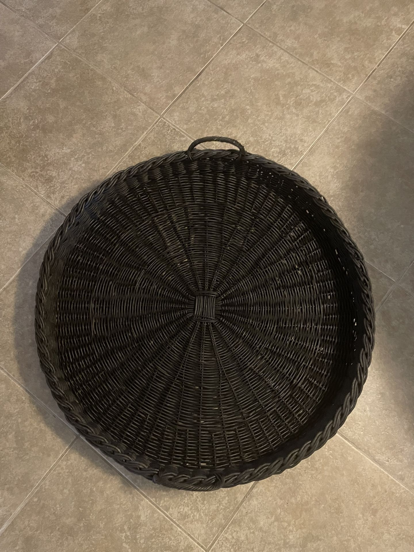 Pottery Barn Woven Basket Wall Art
