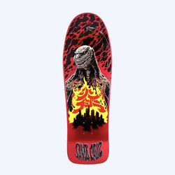 Santa Cruz SHIN GODZILLA Knox Firepit Skateboard Deck Limited Exclusive