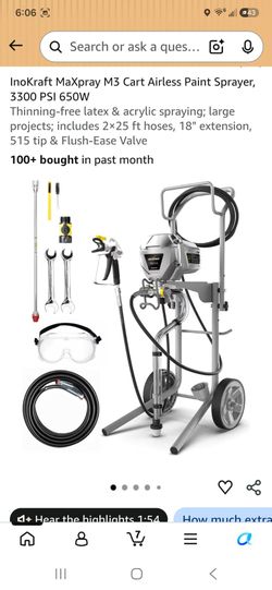 Maxpray M3 Plus Airless Paint Sprayer Brand New (Price Is Firm)