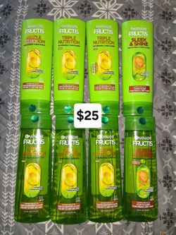 Garnier bundle $25 for all 8