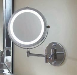 LED Lighted Wall-Mount Vanity Mirror