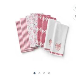 Valentine 8 Piece Kitchen Towel 