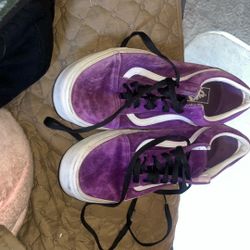 Men’s Shoes Vans Purple Suede 