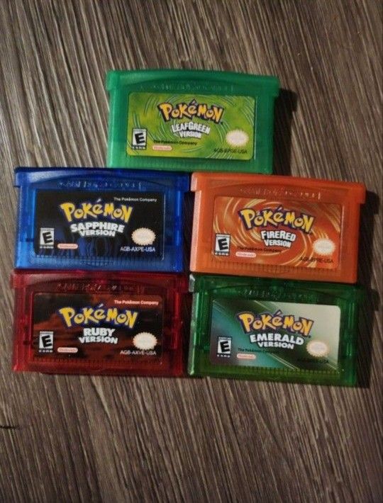 5 Pokemon GBA Reproduction Games