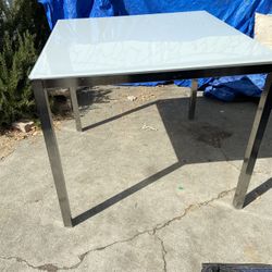 IKEA Torsby Small Glass Table 33/33/29 