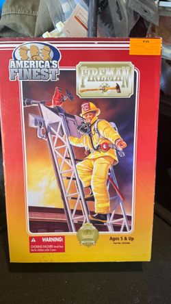 Vintage 2000 America’s Finest Fireman 12” Action Figure