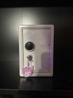 Mini Metal Safe with Combination Lock