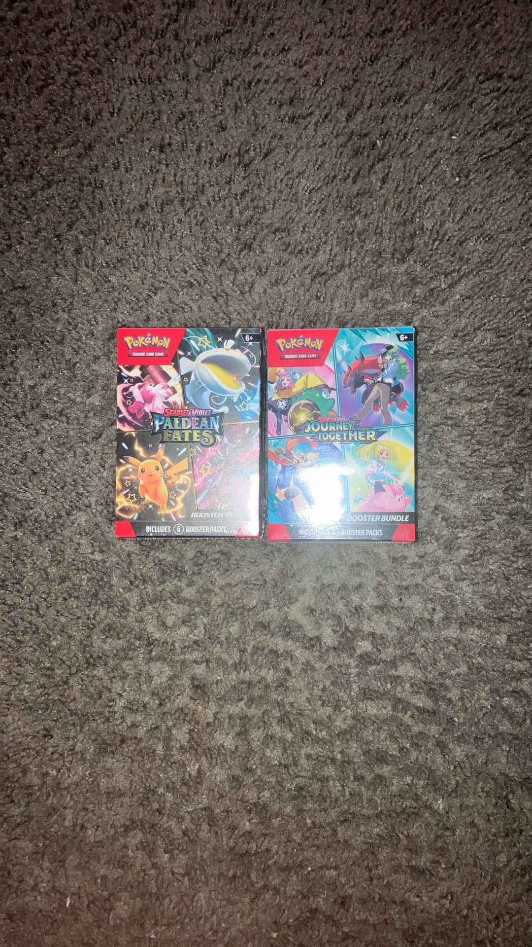Pokemon Paldean Fates Bundle + Journey Together Bundle