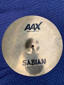 Sabian AAX Series 16” Studio Crash Drum Cymbal Retails for $309