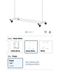 standard rod garment rack
