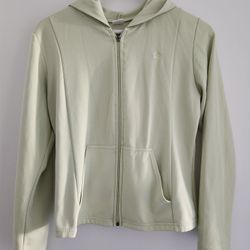 Mint Green Sweat Top - Med  Like New