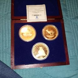 3 Gold Coin 999 24 K