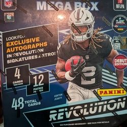 Panini Revolution Mega Box Football Cards
