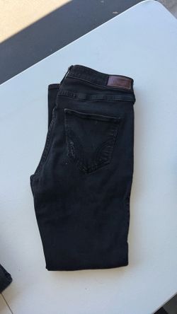 Hollister black distressed Jeans size 7R