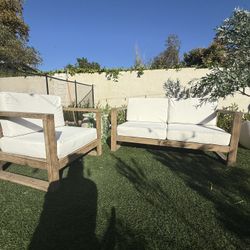 World Market Segovia Wood Outdoor Furniture 