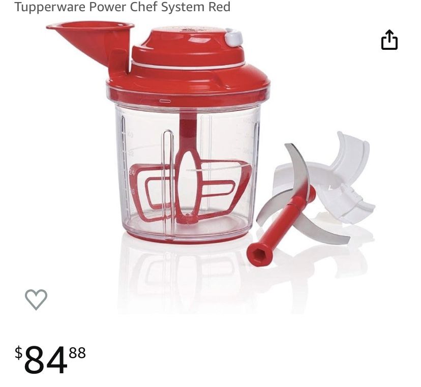 Tupperware Power Chef System (COLOR BLUE) Shipping and Local Pick Up Brand New Open Box Original retail $85 We are selling for $50 Check out Make An