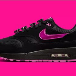 Nike Men's Air Max 1 PRM Valentine's Day Black HV2302 001 - New Size 11