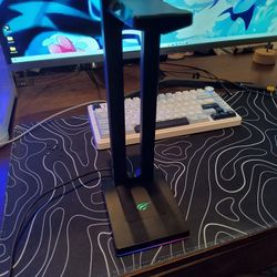 RGB Headphone stand
