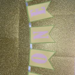 Birthday Banner Cutie One 